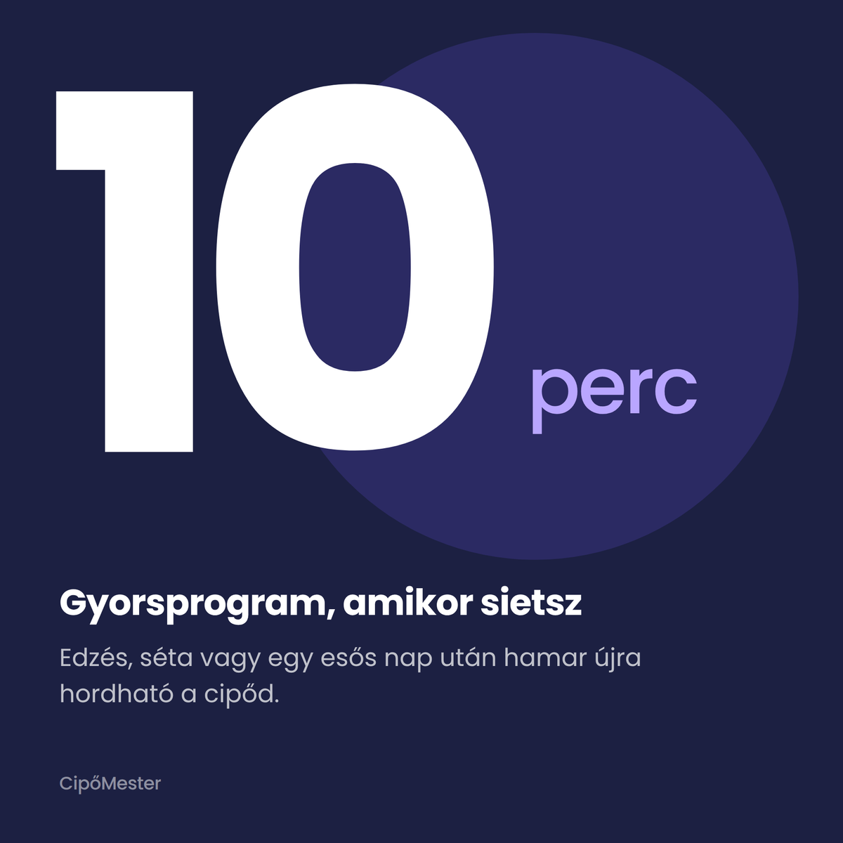 10 perces gyorsprogram